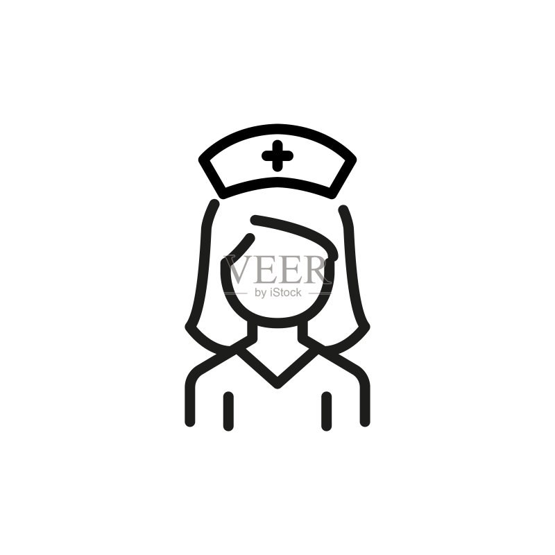 医生线条图标图标素材