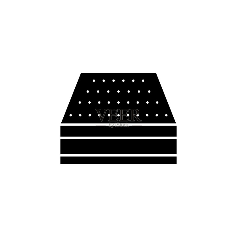 床垫分层图标:简化睡眠的UI和UX、网站或移动应用程序图标图标素材