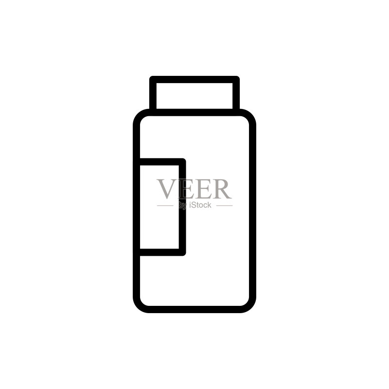 简约医药线条图标图标素材