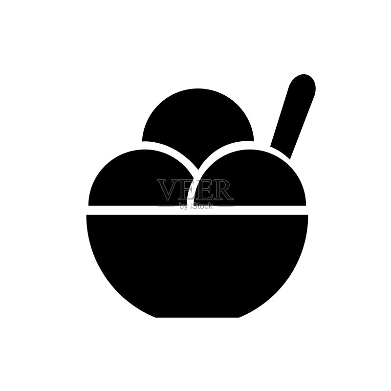 冰淇淋图标logo图标素材