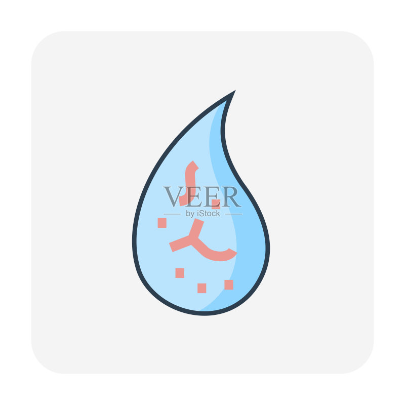 水过滤图标图标素材