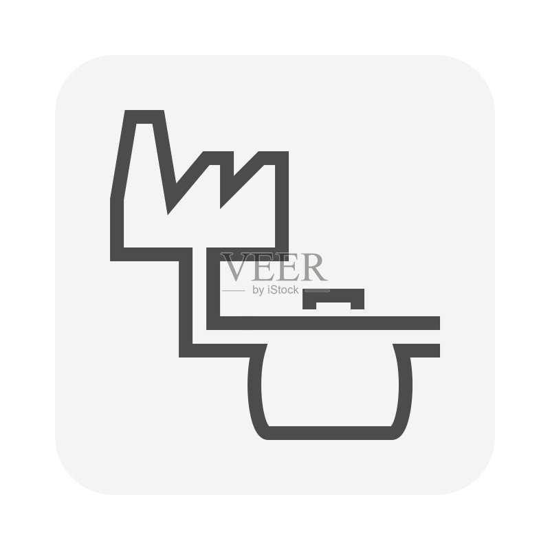 废水图标图标素材