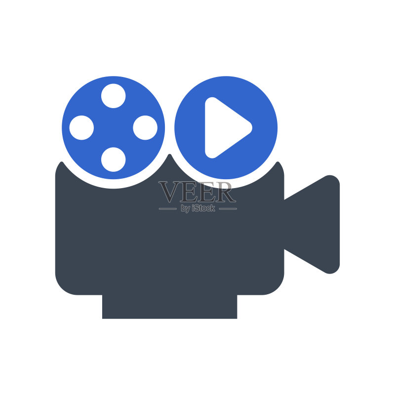 摄像机图标图标素材