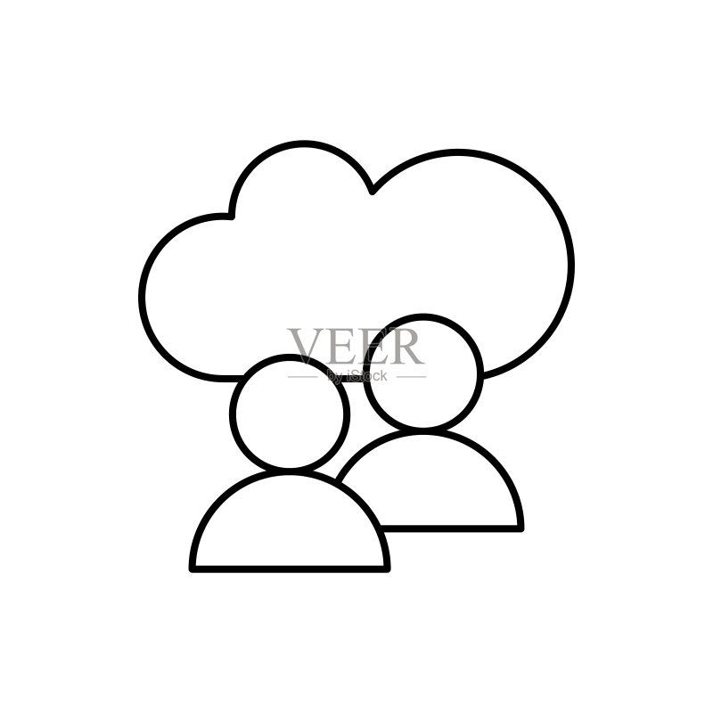 云计算、用户、SEO图标:商业UI/UX矢量元素图标素材