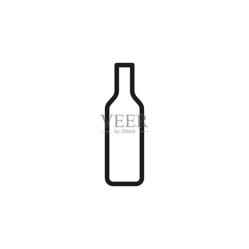 简约酒精图标图标素材