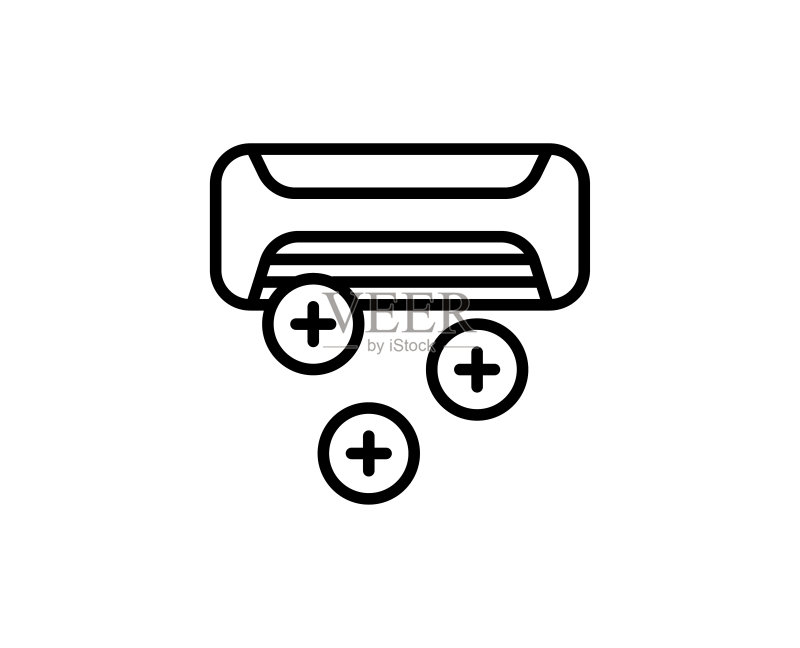 空调图标图标素材