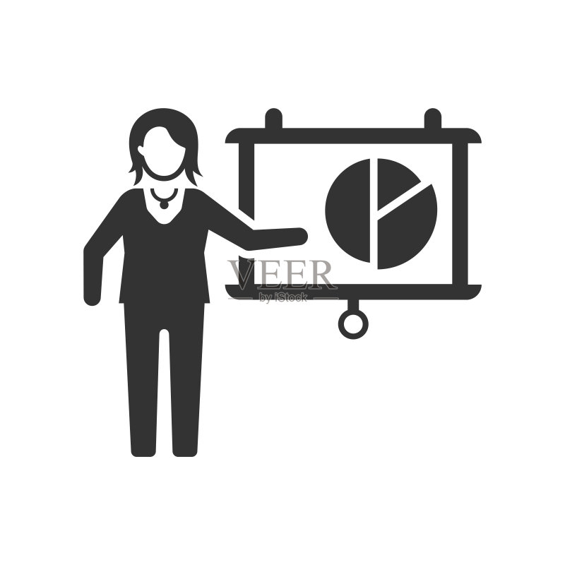 饼状图演示图标图标素材