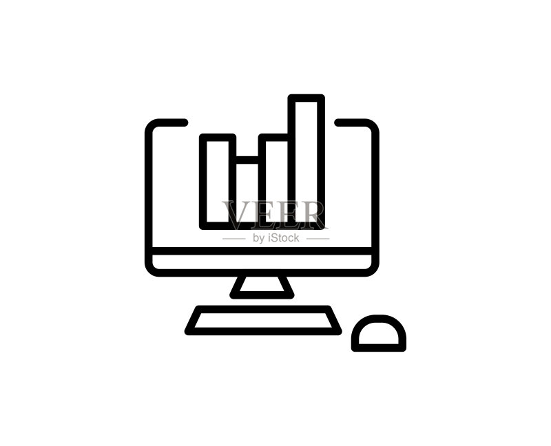 图表线条图标图标素材