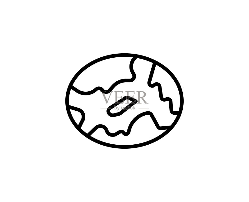 平线的图标图标素材