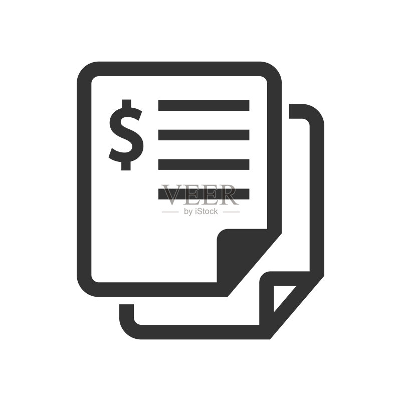 金融账单图标图标素材