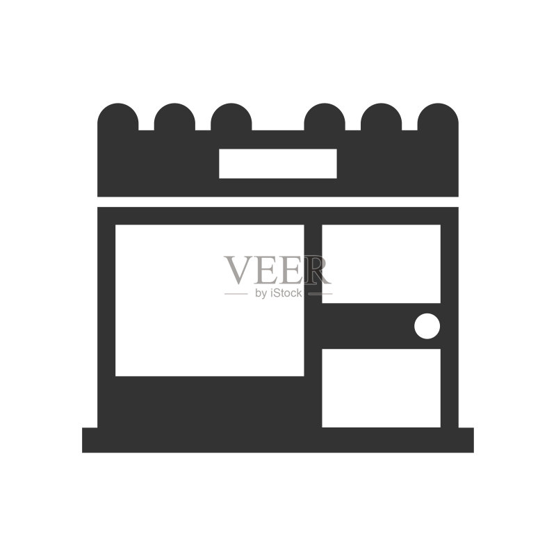 购物商店图标图标素材