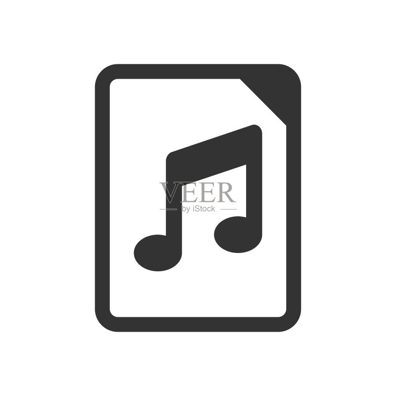 音乐文件图标图标素材