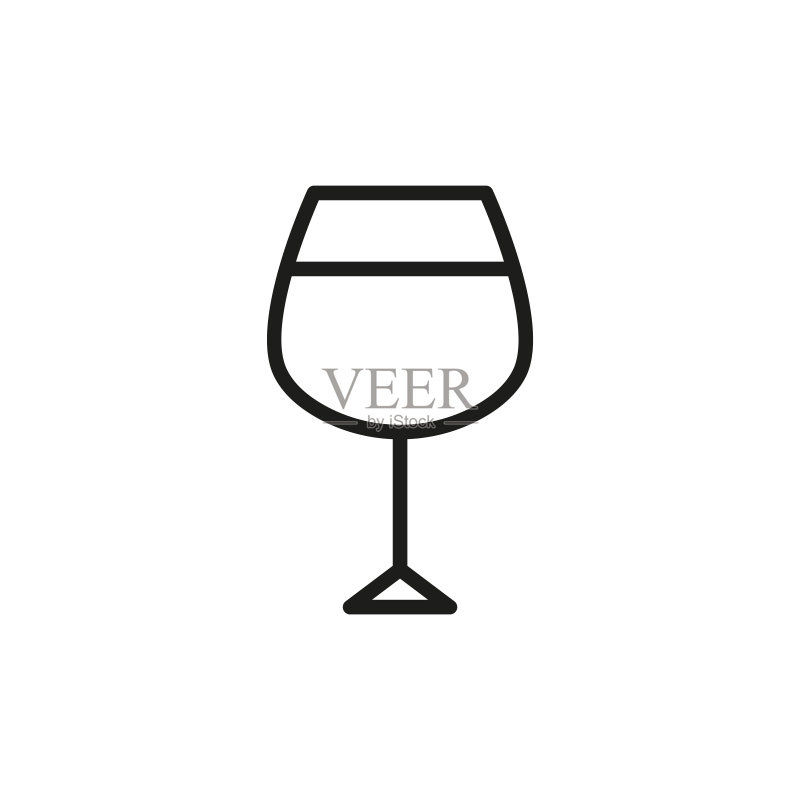 简约玻璃线条图标图标素材
