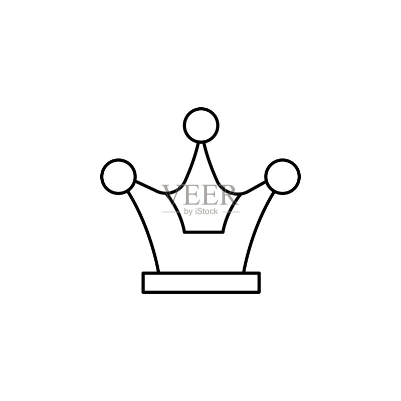 皇冠奖励图标图标素材