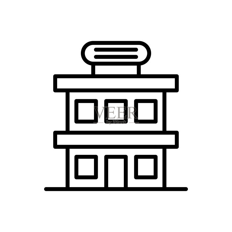 酒店图标图标素材