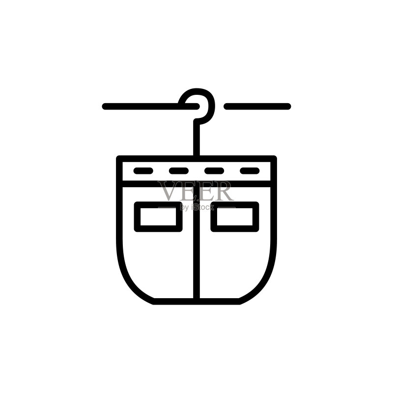 缆车图标图标素材
