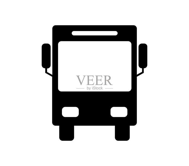公共汽车图标图标素材