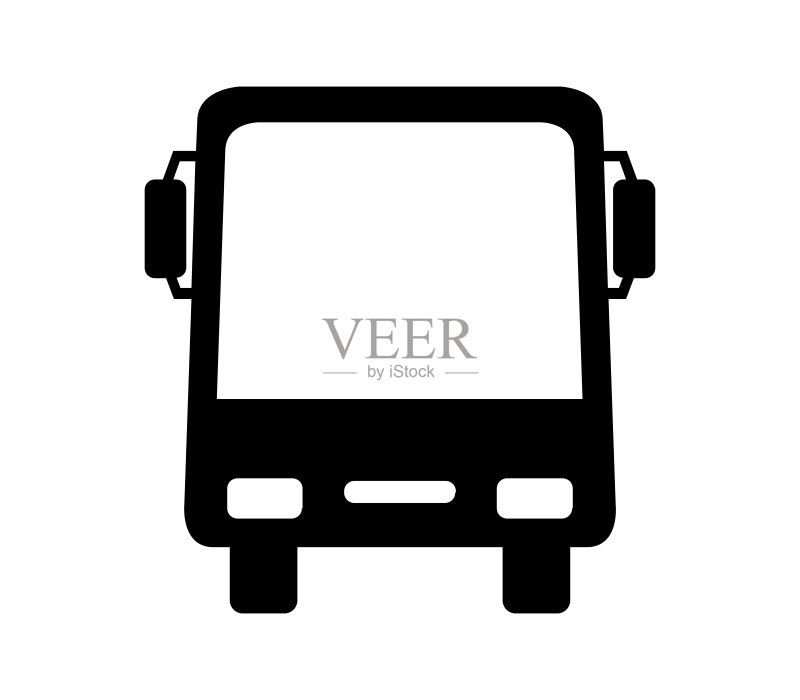 公共汽车图标图标素材
