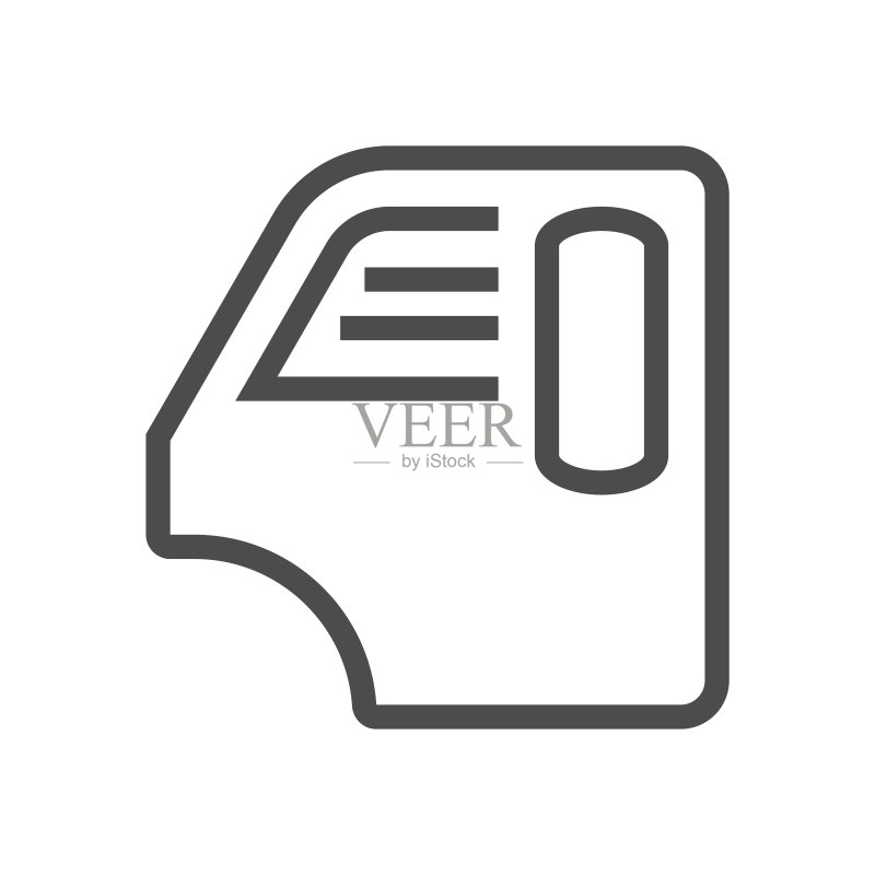 汽车标记胶带图标图标素材