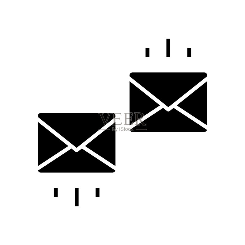 按摩黑色图标概念插图矢量扁平符号字形标志图标素材