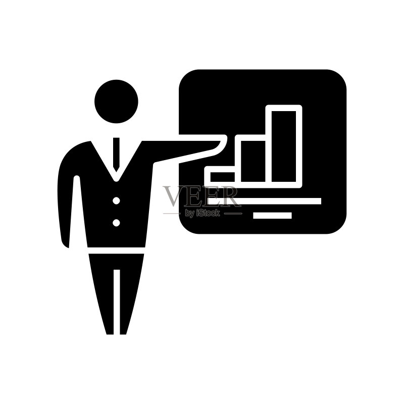 营销演示概念矢量图标图标素材