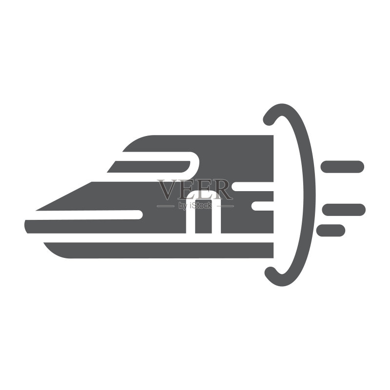 超级高铁标志图标图标素材