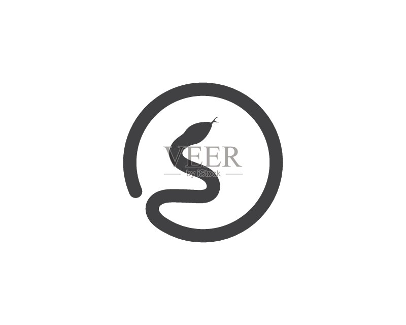 蛇动物矢量图标图标素材