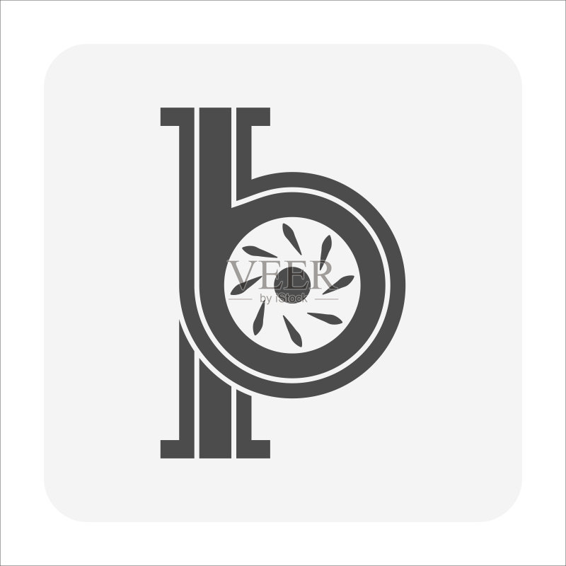 水泵图标图标素材