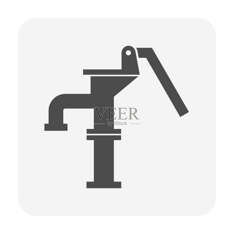 水泵图标图标素材