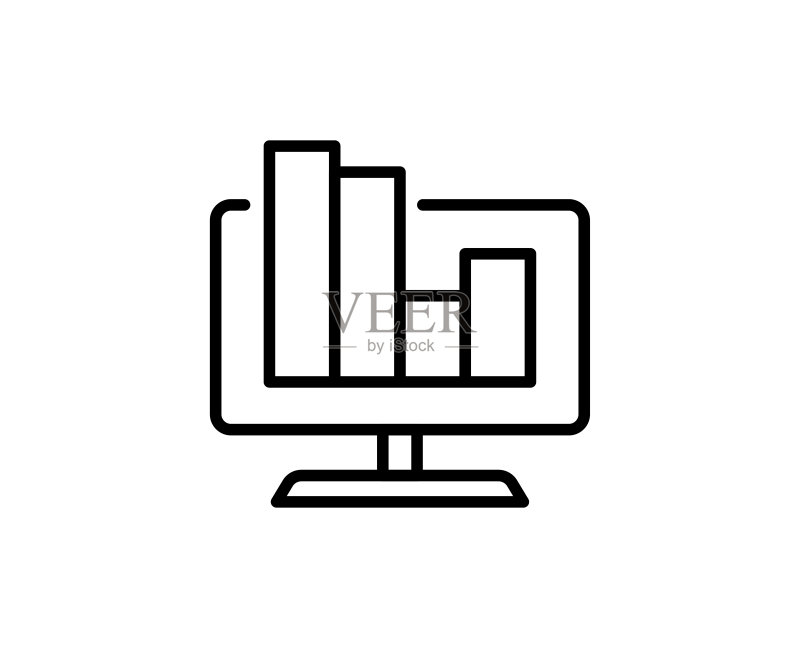 图表线条图标图标素材