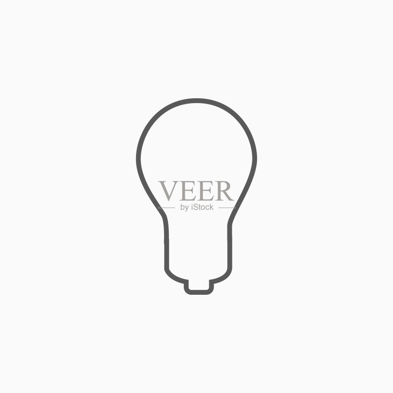 灯泡图标,电灯矢量图图标素材