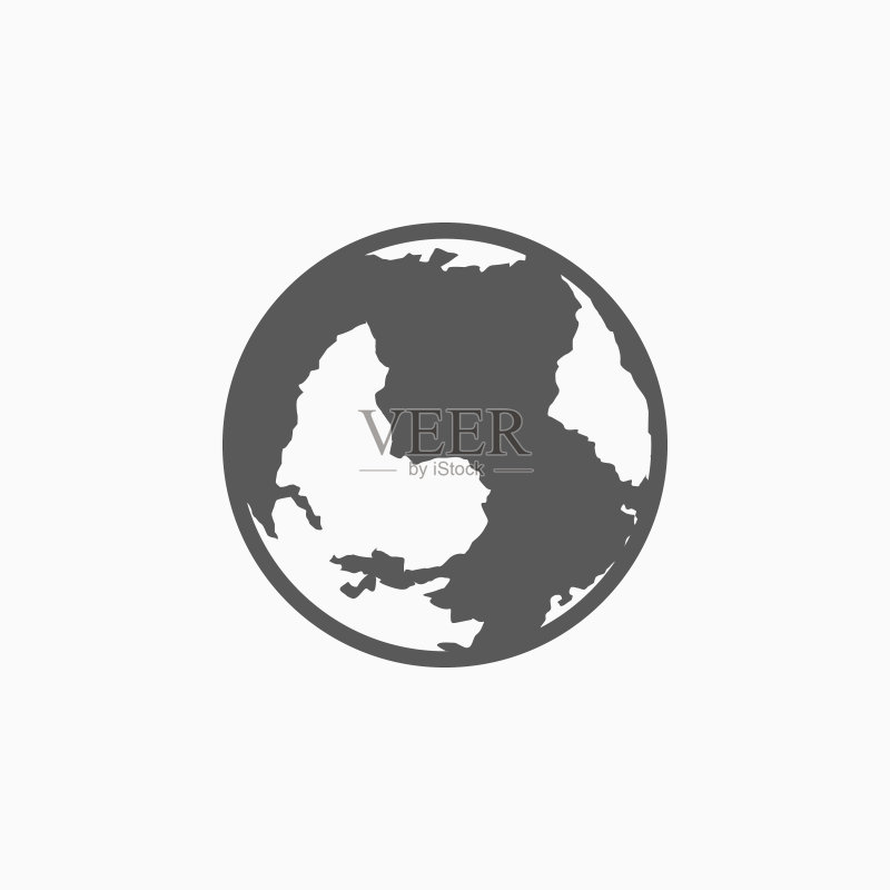 世界地球、地球仪图标图标素材