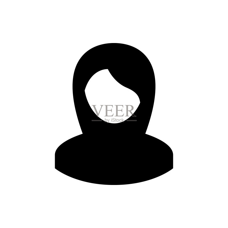 女性用户图标图标素材
