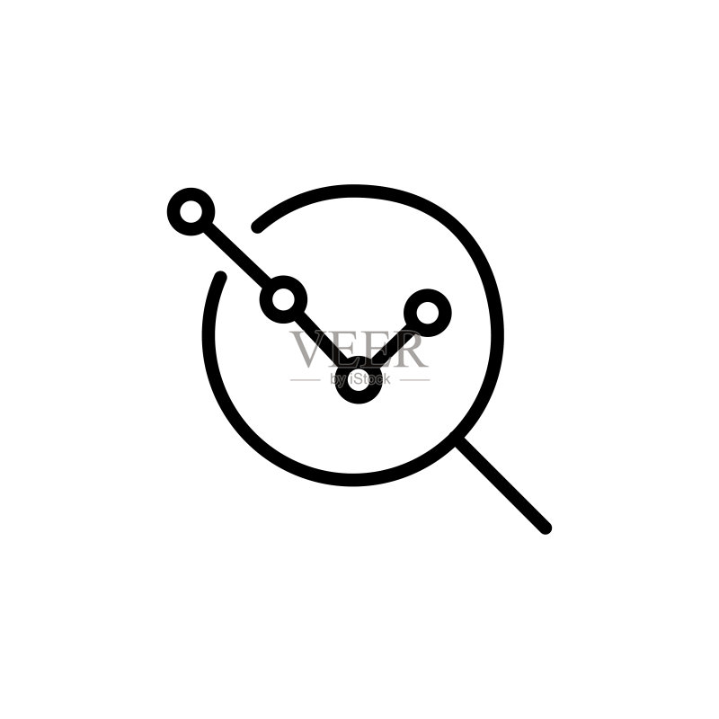 简易递减线条图标图标素材