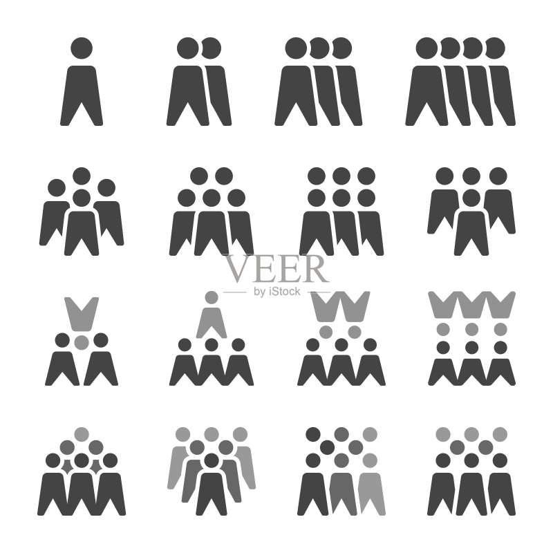 人物图标集图标素材