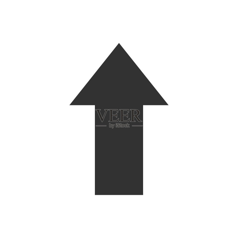 隔离的箭头图标图标素材