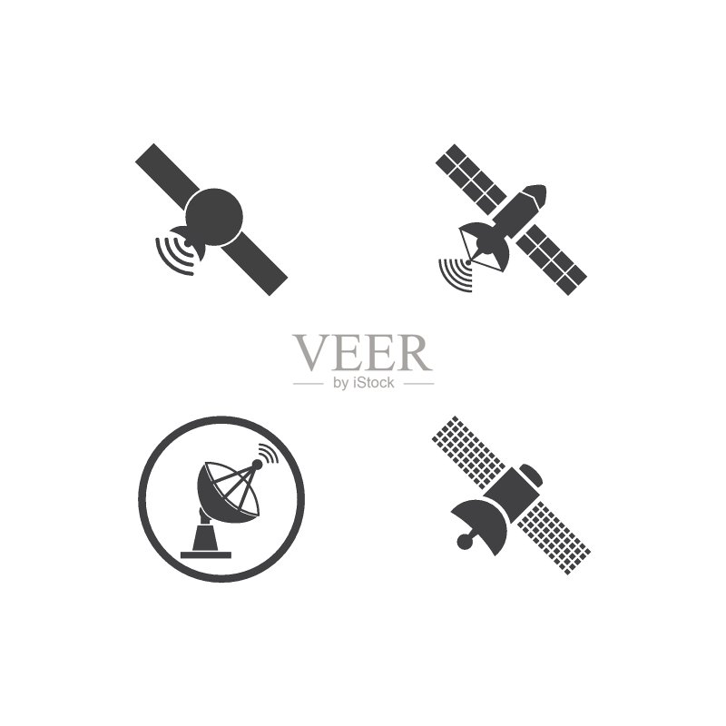 卫星图标图标素材