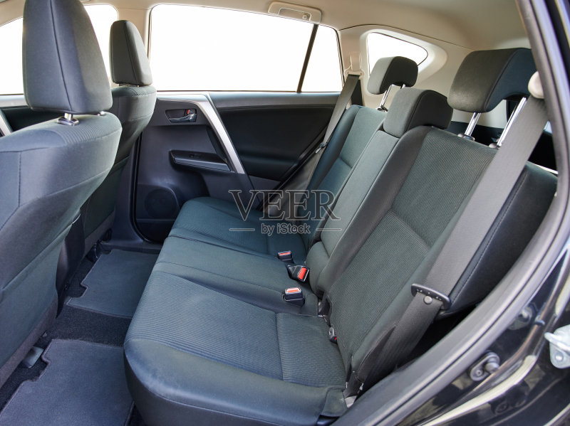 现代汽车的后排座椅正版图片素材