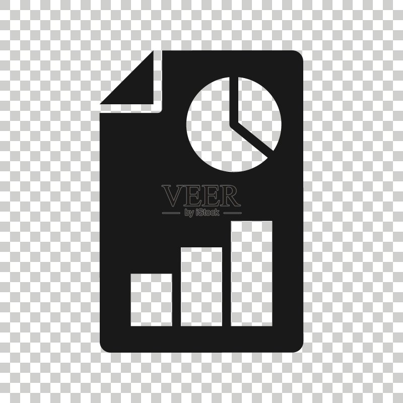 财务报表文档报告商务概念图标素材