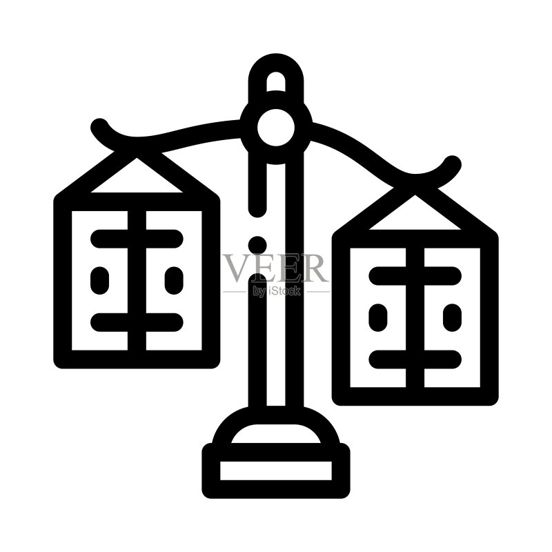 不同产品图标向量轮廓图的重要性图标素材