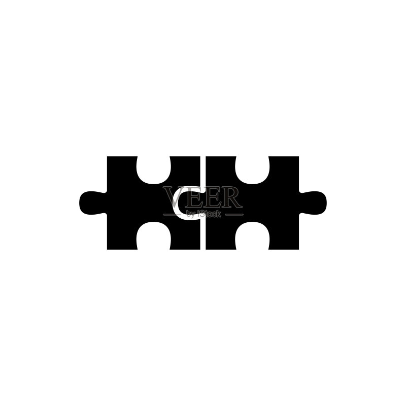 潮流拼图玩具图标图标素材