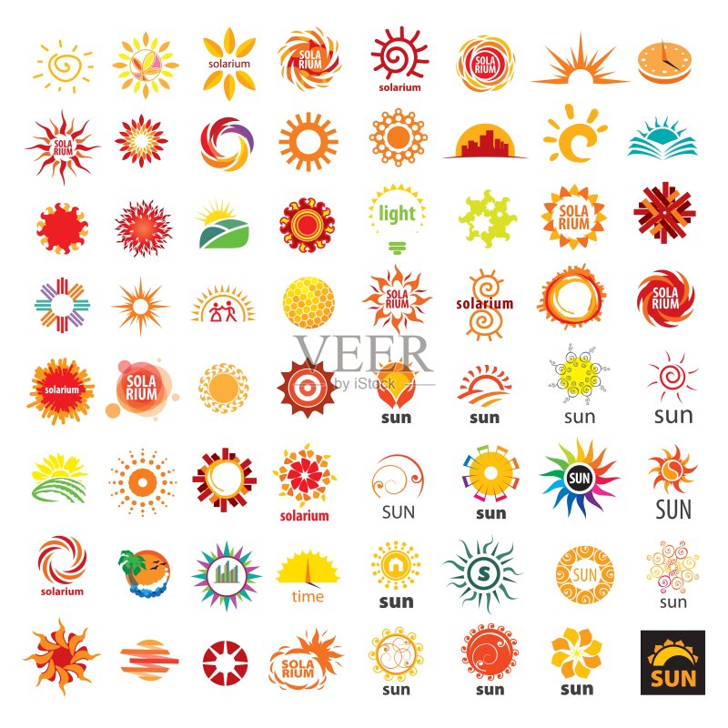 太阳矢量Logo大合集图标素材