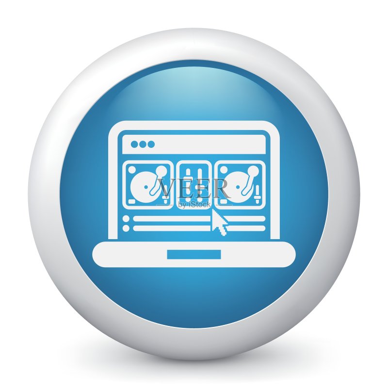 DJ混音台图标图标素材