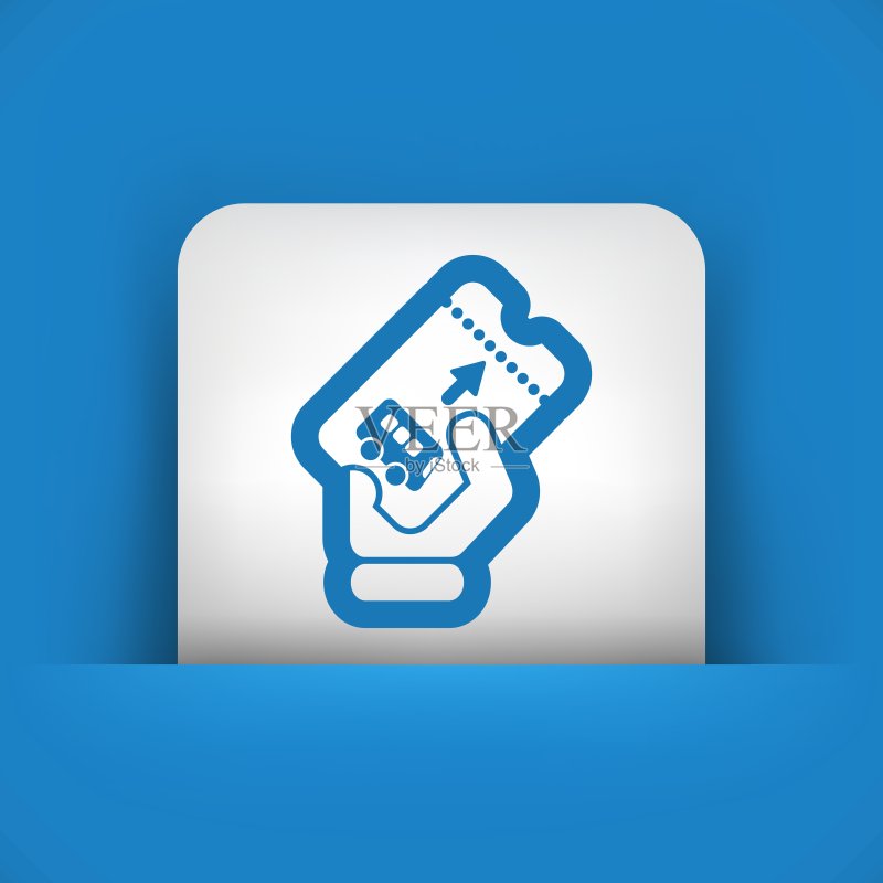 公交车票图标图标素材