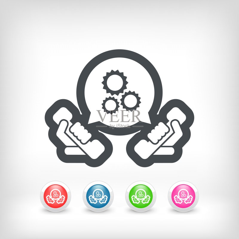 技术援助图标图标素材