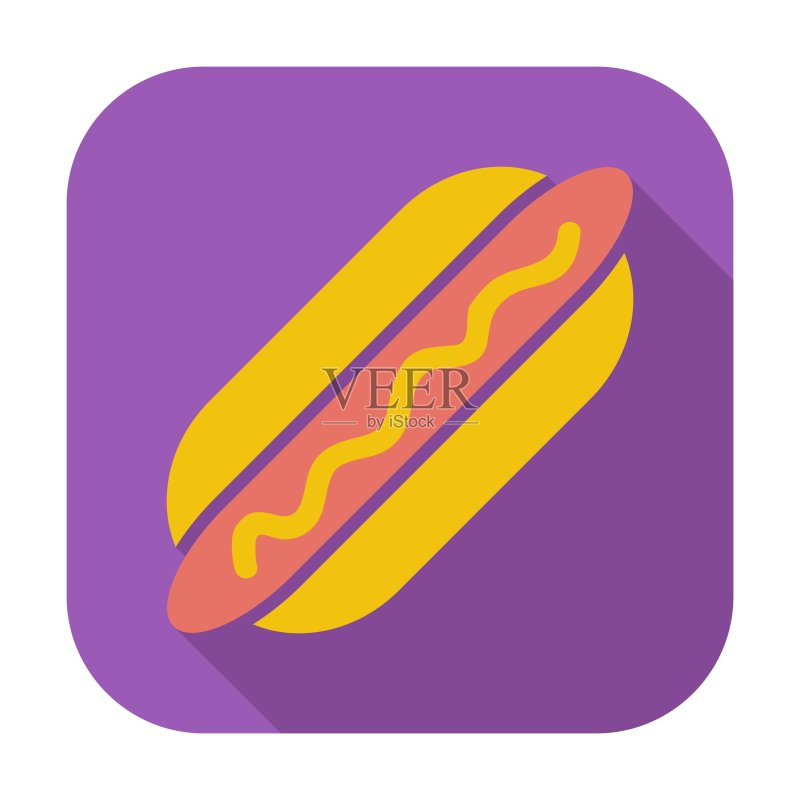 热狗图标素材