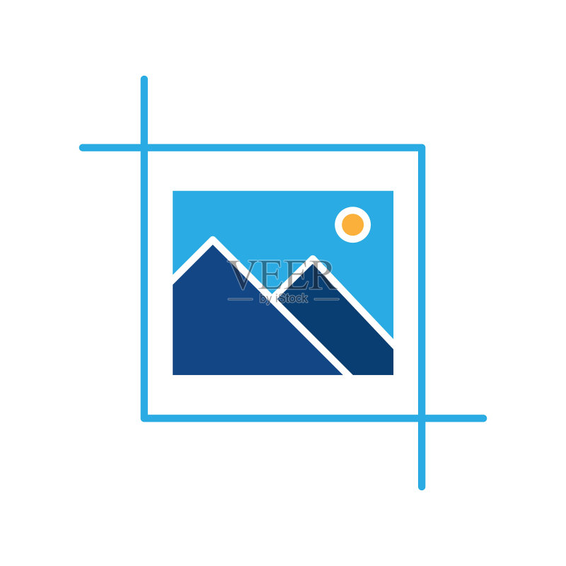 图片画廊图标Logo矢量图图标素材