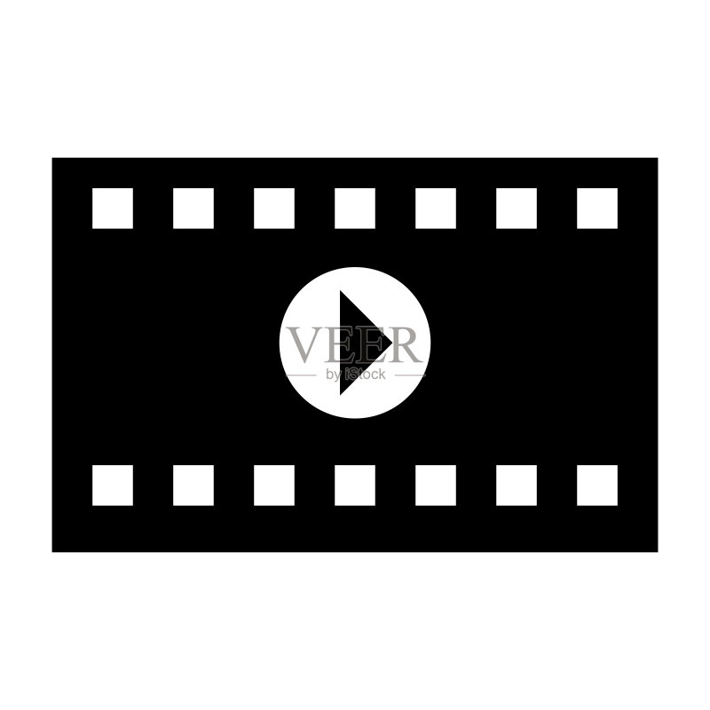 电影胶片图标相框图标素材