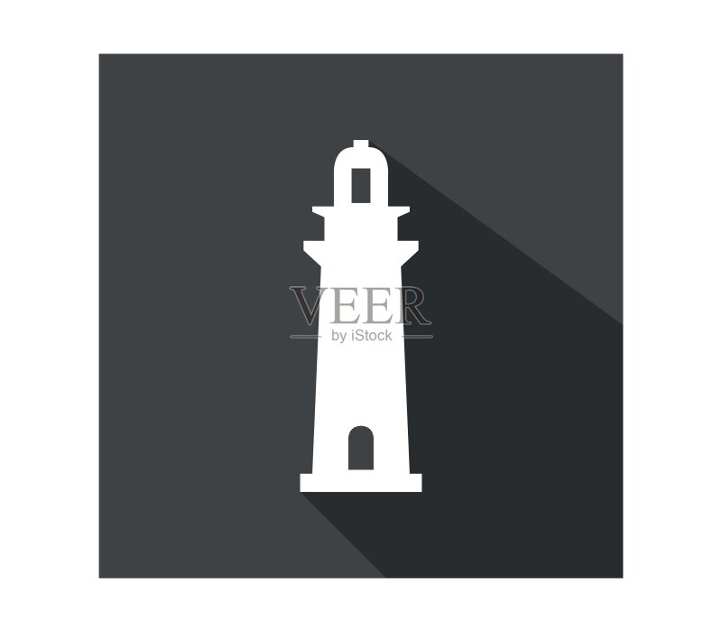 灯塔图标图标素材