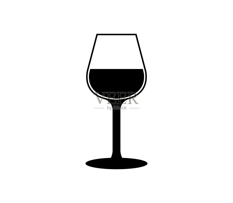 酒杯图标图标素材